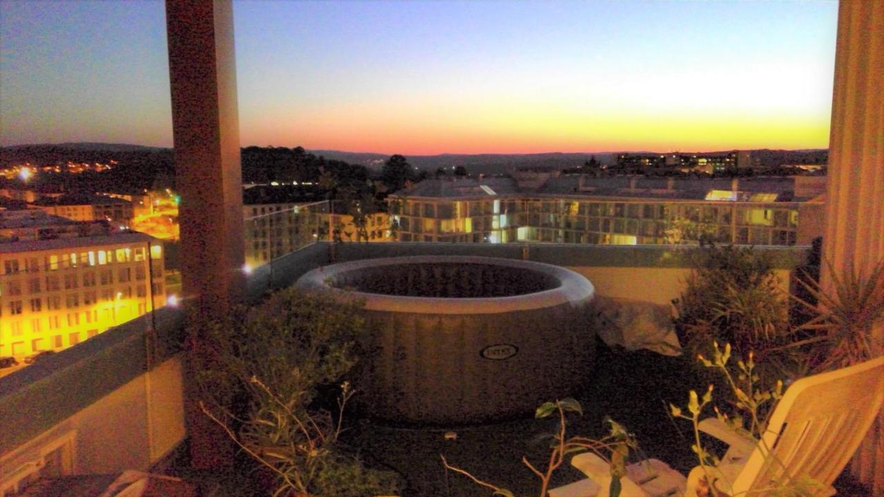 Preciosa Habitacion Doble En Atico Con Terraza Apartment Santiago de Compostela Exterior photo